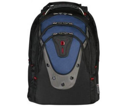 Torba do laptopów Wenger Ibex czarno - niebieski 17"